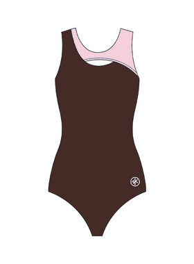 洲克新款女士草莓拿铁女士泳衣