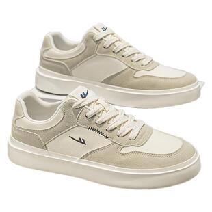 回力男鞋2026新款春秋透气男士休闲鞋百搭帆布运动小白平板鞋男款