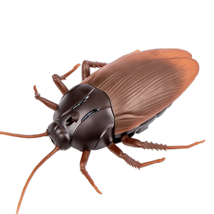 抖音遥控蟑螂玩具小强仿真电动小虫子假昆虫创意礼物整蛊道具恶搞