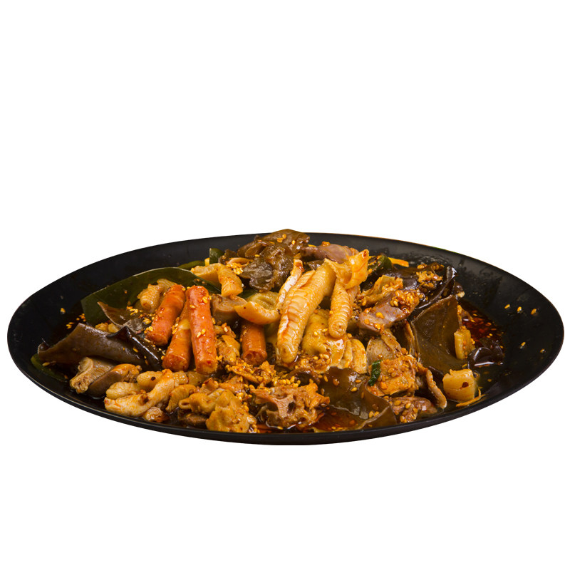 四妹钵钵鸡麻辣冷吃串鸡爪乐山熟食特色钵钵鸡 零防腐剂需冷冻/藏