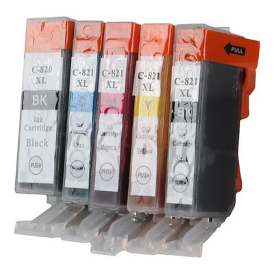 威佳适用佳能PGI-820BK 821墨盒iP3680 iP4680 iP4760 MP568 558 545 MX876 MX868打印机墨盒