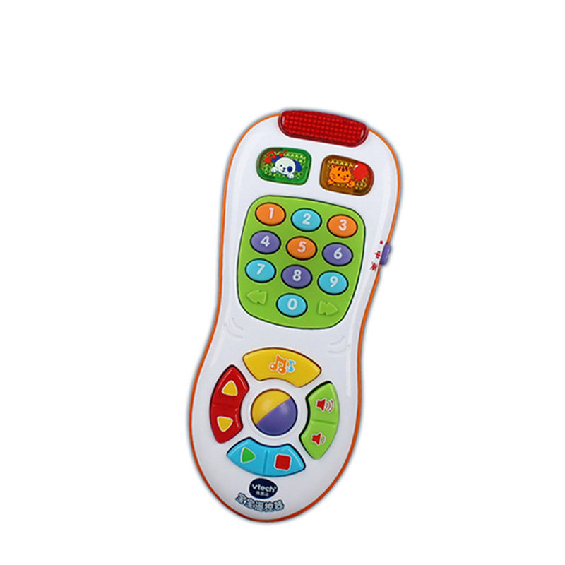 VTech伟易达宝宝遥控器 婴幼儿早教益智玩具 音乐电话玩具12-36月
