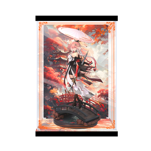 适用库洛游戏 鸣潮薪火系列 长离 伞下回眸Ver. 手办展示盒防尘罩