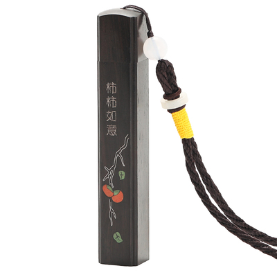 品香阁黑檀木创意火折子点烟器