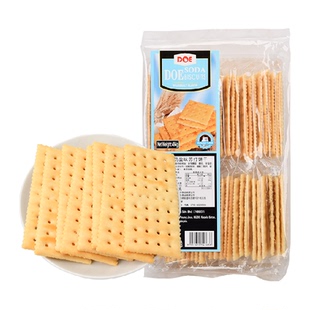 【进口】马来西亚DOE奶盐味香脆苏打饼干早餐健康代餐