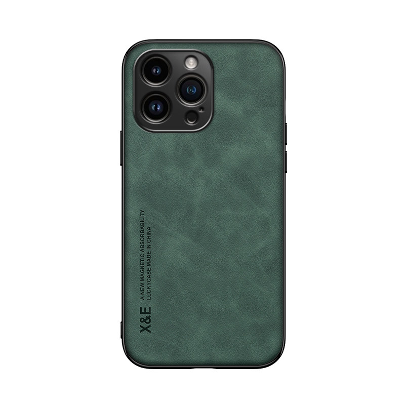 适用iphone14pro手机壳苹果13promax全包硅胶12plus磁吸15pro手机套防摔16e壳男ip11p真皮