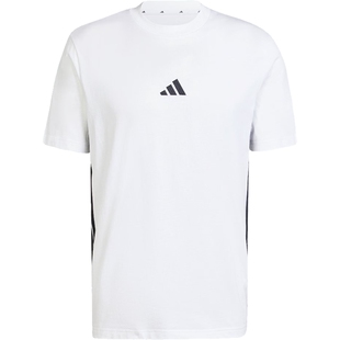 盛世长运adidas阿迪达斯夏季男子运动休闲圆领短袖T恤JE6388