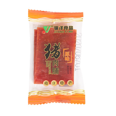 骥洋小包装靖江特产xo酱猪肉脯