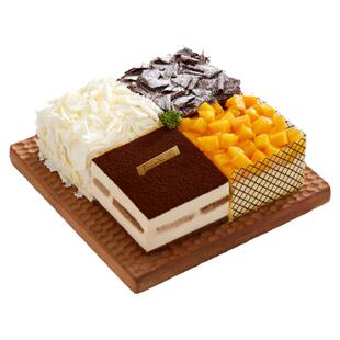 【幸福西饼】四重奏生日蛋糕动物奶油下午茶同城配送礼物