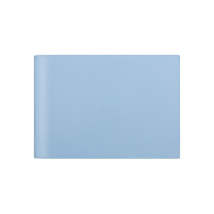 a4活页本横版软皮思维导图笔记本空白本横向康奈尔本子记事本记账本b5横翻网格手账本考研方格本可拆卸线圈本