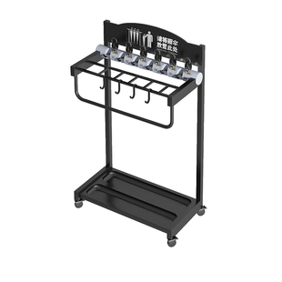 雨伞架带锁商用酒店大堂银行门口学校便民雨伞收纳架子可定制logo