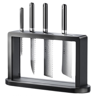 王麻子大马士革菜刀套装组合家用厨房切菜切肉刀全套厨具官方正品