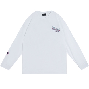 准者长袖t恤男秋季新款吸湿排汗抗菌篮球运动衣潮流印花上衣男