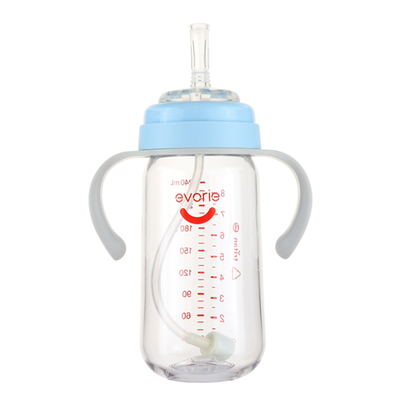 爱得利3岁ppsu吸管杯喝水奶瓶
