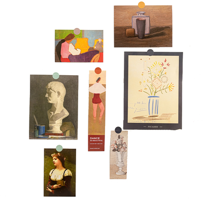 美式抽象海报卡片墙贴装饰画