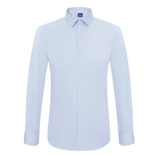 JODOLL乔顿【生活性防水】长袖衬衫男弹力舒适商务抗皱易打理衬衣