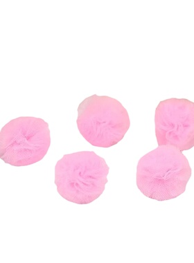 diy涤纶糖果色毛毛球DIY饰品配件
