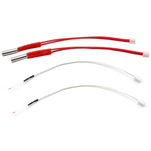 100K NTC热敏电阻XH2.54端子 6*20 12/24V40W加热棒 线长150mm