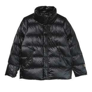 白鹿语时尚立领保暖羽绒服冬新款加厚温暖长袖贴标羽绒大衣女