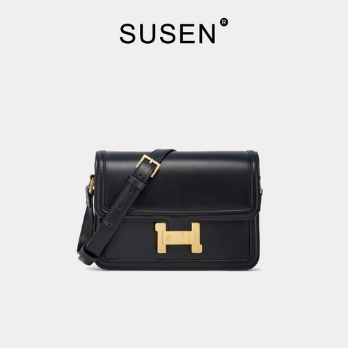 Металлическая большая дизайнерская ретро сумка через плечо, модный кожаный ремешок для сумки на одно плечо, из натуральной кожи