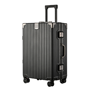 行李箱拉杆箱女2026新款男学生铝框旅行箱万向轮24登机密码皮箱子