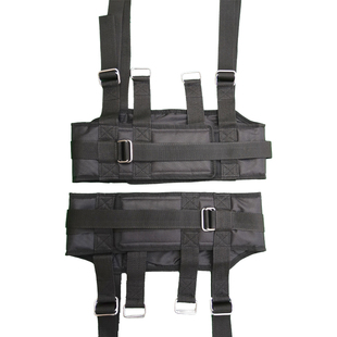 腰椎牵引带魔术贴自粘式床头手拉架子弹簧滑轮脊柱腰间盘突出拉伸