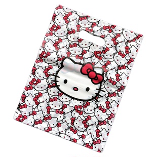 中厚卡通25*35CM塑料袋包装袋礼品袋 手提服装袋子批发50个装包邮