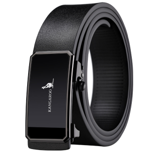 皮带男款真皮2026新款男士无牙自动扣腰带纯牛皮内扣内穿式男裤带