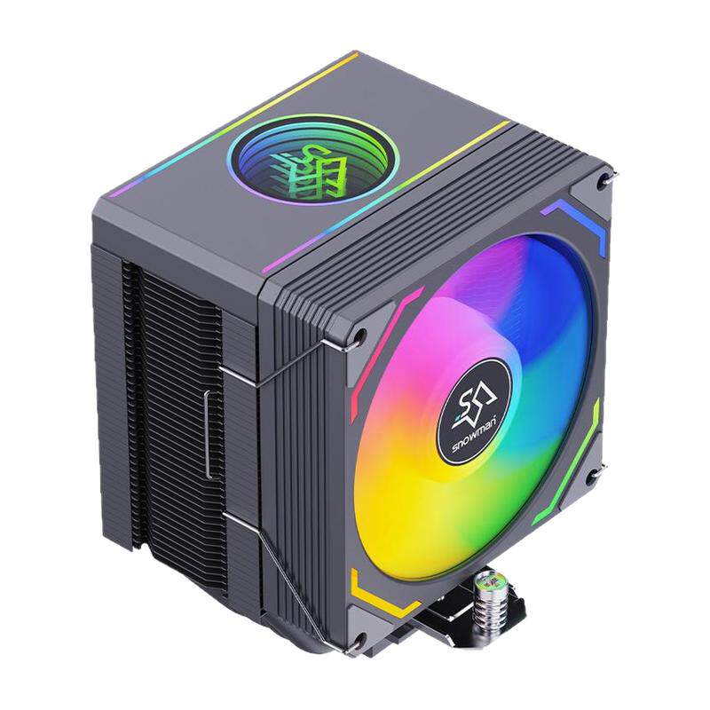 冰曼cpu散热器MT880双塔e5台式电脑intel风扇amd风冷8铜管数显rgb