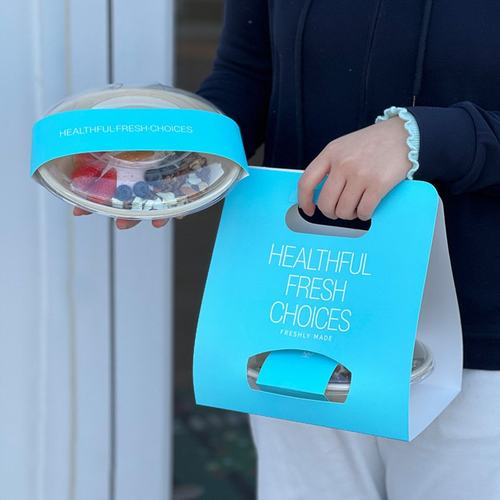 一次性酸奶碗手提打包盒刨冰碗碗纸夜市芋摆摊碗沙打包泥碗冰加厚