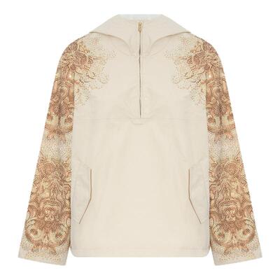 TCH潮牌烫钻2025秋夏新款户外通勤连帽套头夹克外套T75C27E9002