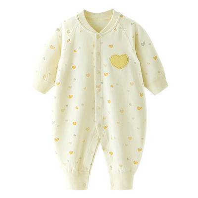 汤尼倍儿婴儿长袖连体衣服纯棉秋