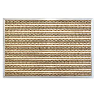 黄色铝合金入户门防尘地垫户外门口地毯门外室外入门脚垫防滑门垫