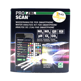 JBL七合一测试剂 快速检测水质pH余氯酸碱度测试棒 NO2NO3补充装