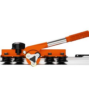 升级七轴三刀轮瓷砖岩板大板轨道推刀手动切割机1.5米1.8米高精准