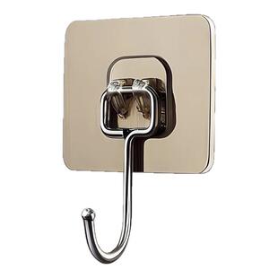 加大挂钩超强粘力墙上免打孔厨房宿舍重物粘钩墙壁承重墙面调料架