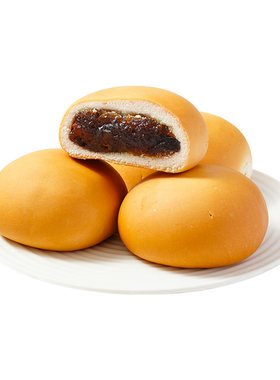老式豆沙面包红豆夹心面包