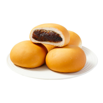 老式豆沙面包红豆夹心面包
