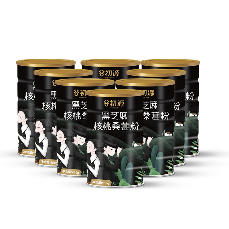 南京农业大学研制3大罐黑芝麻粉