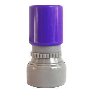 刻章小圆形附件章附字印13毫米21粗边自动出油光敏印章定制刻字