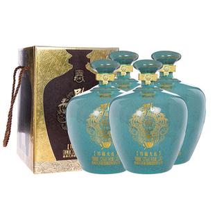 孔府家酒52度高度白酒珍藏大礼高度浓香风格白1500ml*4瓶整箱白酒