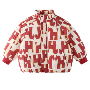 【新年】棉花堂童装儿童棉服加厚保暖拜年服男童棉衣女童棉袄年衣