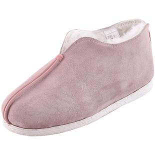 大内联升棉鞋女鞋新款手工十字千层底反绒皮羊毛安棉女棉鞋DN8406