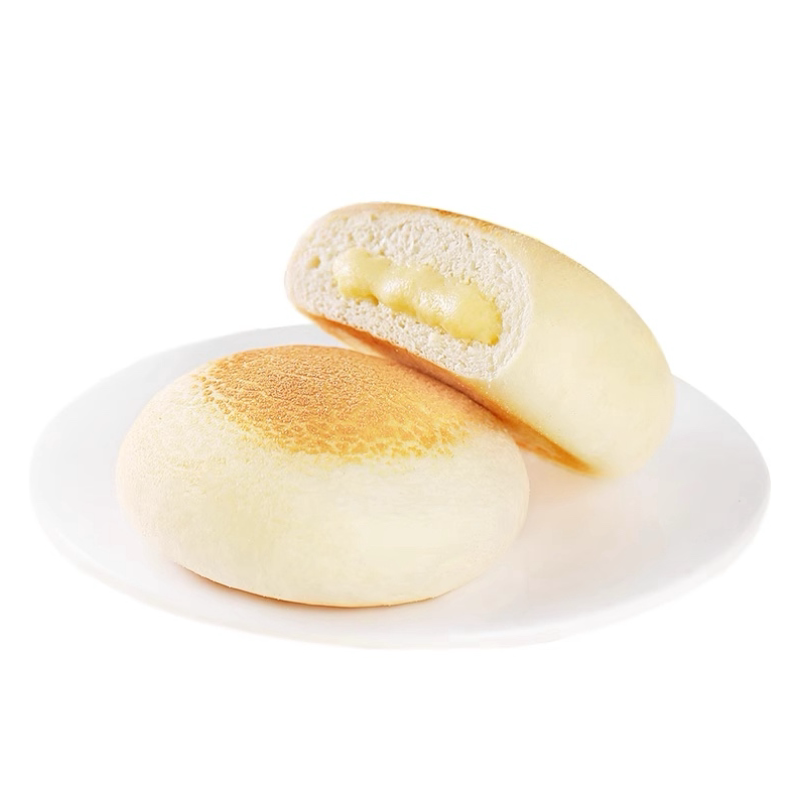 小白心里软奶皮白夹心软面包90g代早餐蛋糕休闲网红零食整箱批发