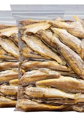 【每果时光】黄鱼酥500g原味即食
