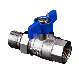 瑞格阀门PPR内外丝活接球阀暖气回水阀蝶柄双活新款阀4分20 6分25