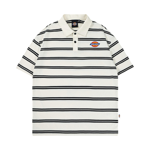 Dickies帝酷适短袖POLO衫男士夏季经典标宽松翻领薄款T恤上衣服Y