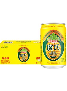 广氏菠萝啤一口畅爽不含酒精
