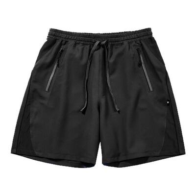 BOHRHOO双层网布拼接短裤