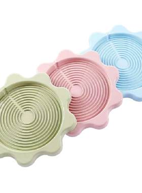 塑料圆形家用暖水壶垫盘